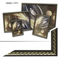 Рамка пластик А3 30*40(1606-17)16мм корич(20)