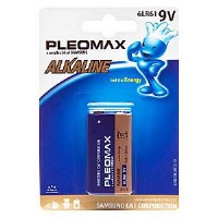 Бат. Samsung Pleomax крона 6LR61 BL1 (10)алкалинов