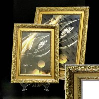 Рамка пластик А3 30*40(5602-139)золот 62ммPVC