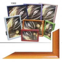 Рамка пластик20*25(1302) серебро