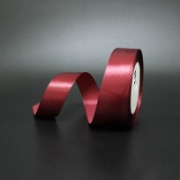 Лента атласная 2шт шир 0.6см, дл.25ярд41306-332персик(1/10)