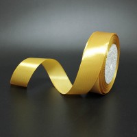 Лента атласная 2шт шир 0.6см, дл.25ярд41306-336охра(1/10)