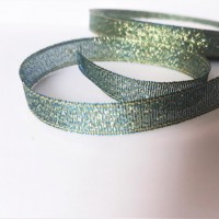 Лента металлизирован шир 2,5см, дл.25ярд41306-410голуб