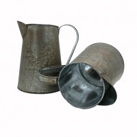 Кашпо декорат КУВШИН металл 19*14*10 (64)QX-1760247