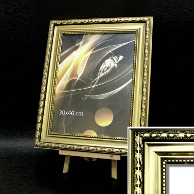 Рамка пластик А3 30*40(6302-111)зол63мм