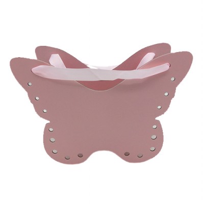 !!АКЦИЯ!Коробка подар картон Бабочка розов24*18*10cm 9833(36)